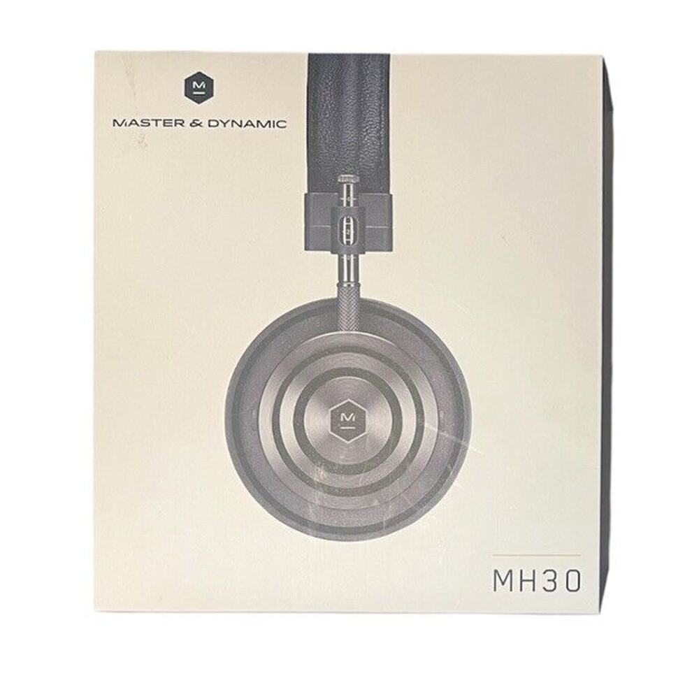 Master & Dynamic Mh30 Wired On Ear Headphones- Excellent Condition With Box